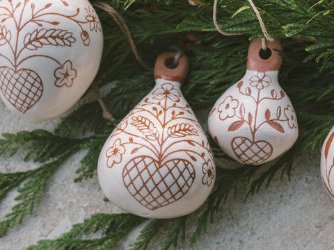 Barrocal Christmas Baubles / <i> Enfeites de Natal Barrocal</i>