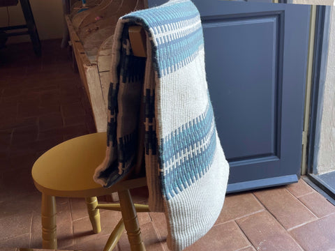 Barrocal Hand-woven wool blanket /<i>Manta de lã Barrocal</i>