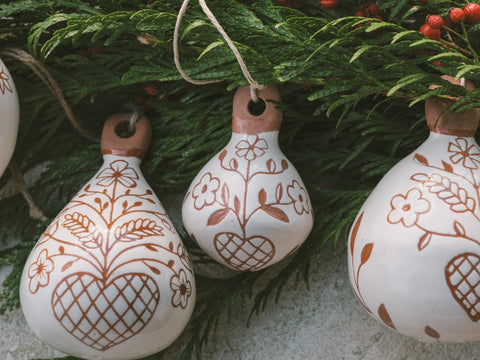 Barrocal Christmas Baubles / <i> Enfeites de Natal Barrocal</i>
