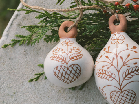 Barrocal Christmas Baubles / <i> Enfeites de Natal Barrocal</i>
