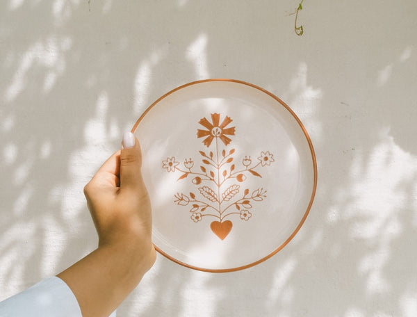 Barrocal Espiga Small Dish / <i> Prato Pequeno da Espiga Barrocal</i>