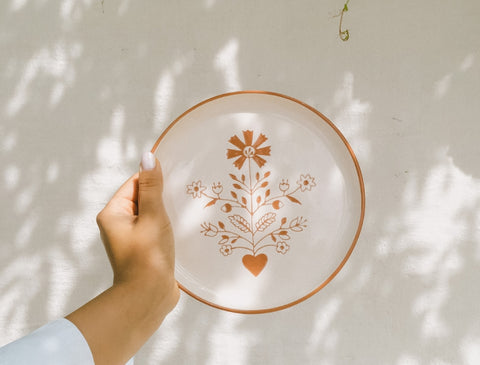 Barrocal Espiga Small Dish / <i> Prato Pequeno da Espiga Barrocal</i>