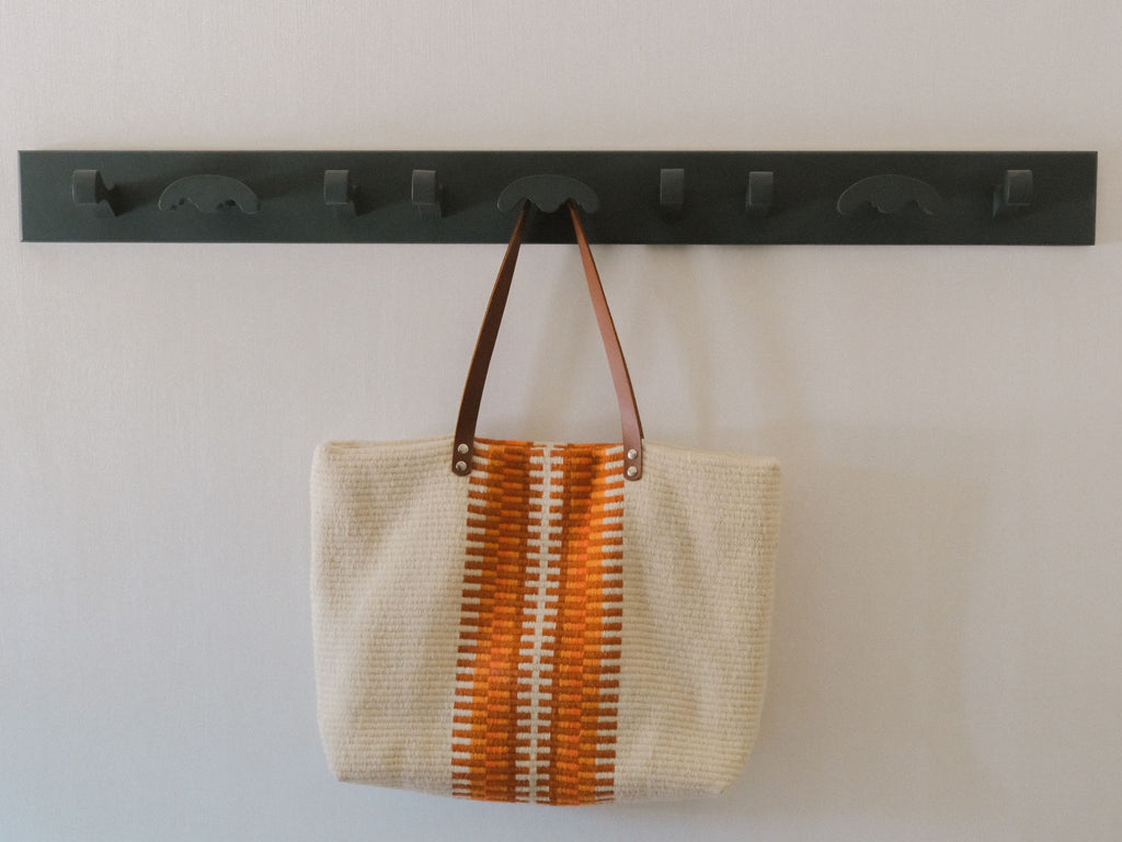 Barrocal Hand-woven Bag, Terracota /<i>Saco de lã Barrocal, Terracota</i>